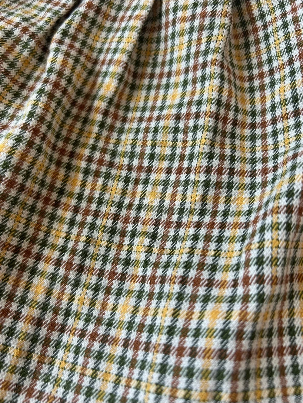 Zara pleated plaid skirt 2/3